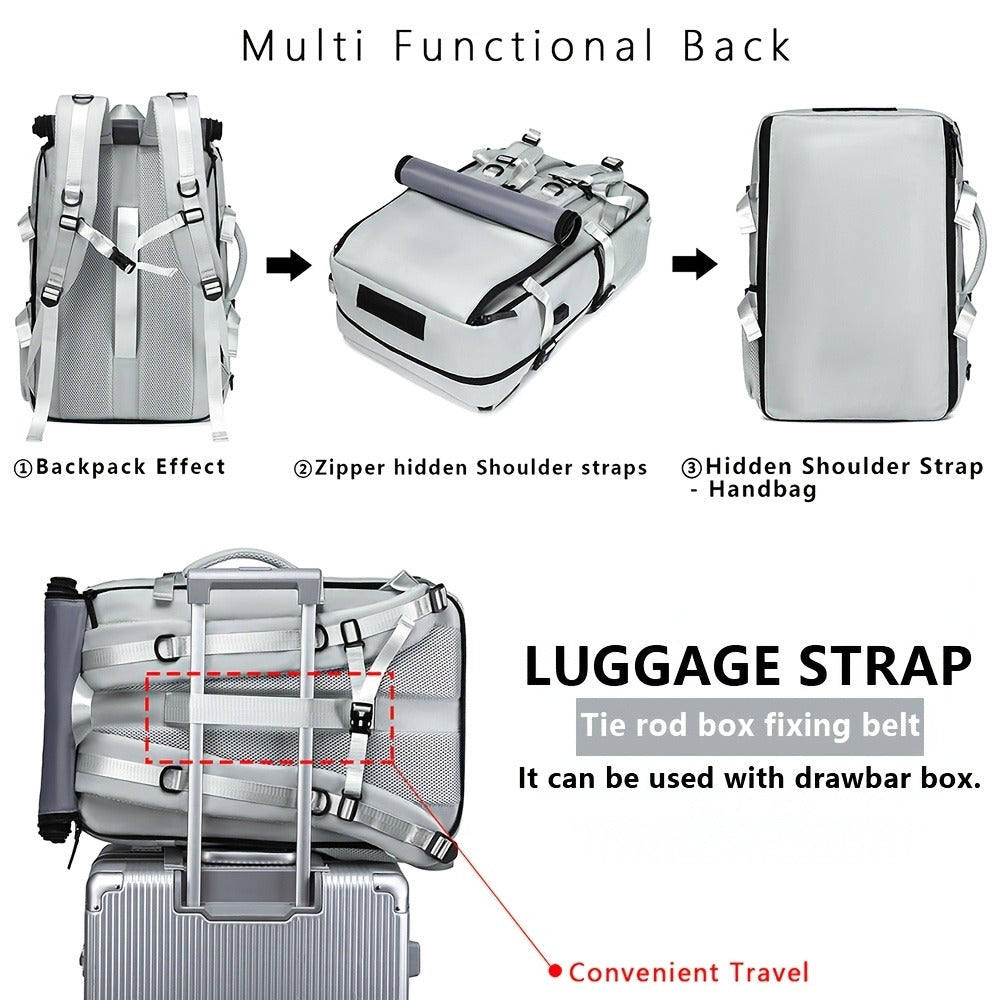Laptop Backpack – 16 Inch, Large Capacity, Lightweight, for Travel & Work | Bag Vero – detail view 25