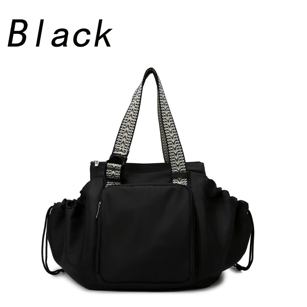 [Foldable Multi-Pocket Bag] Multi-Functional Large-Capacity Drawstring Fitness Bag, Multi-Functional Multi-Form Storage Bag, Suitable for Shopping And Commuting, Supermarket Shopping, Foldable And Expandable, Large-Capacity Multi-Pocket Travel Bag