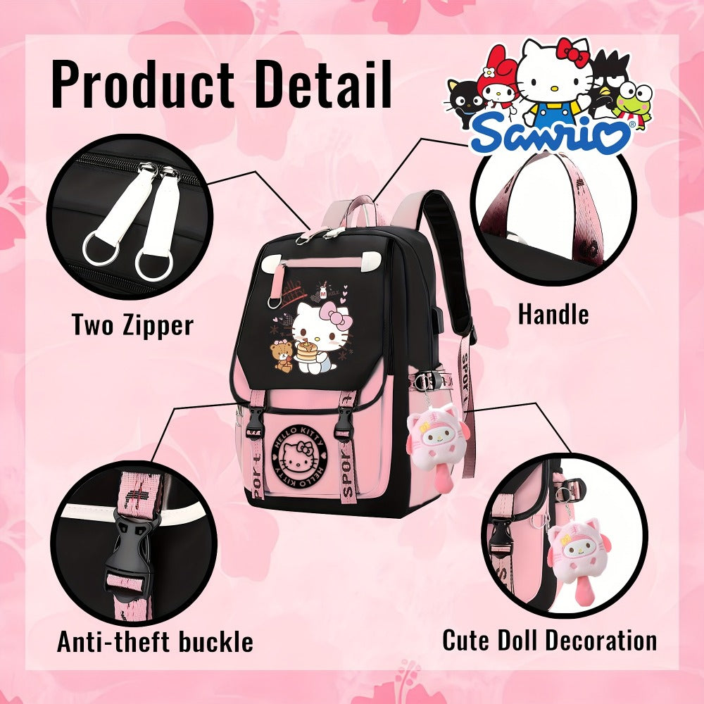 Laptop Backpack – Large Capacity, for Travel & School | Bag Vero – detail view 4