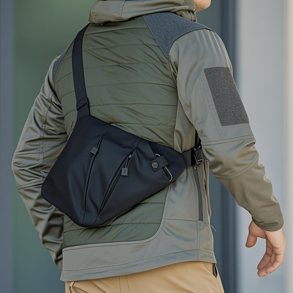 Shoulder Sling Pistol Pouch Chest Bag Holster Crossbody Bag, Suitable for Men And Women Concealed Carry Bag, Anti-Theft Crossbody Bag, Daily Outing, Travel, Camping