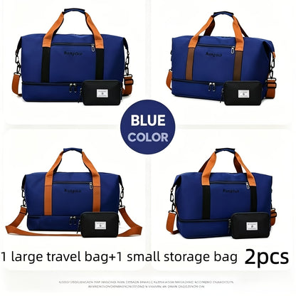 Gym Duffel Bag – Nylon, Large Capacity, Anti-Theft, for Travel | Bag Vero – detail view 17