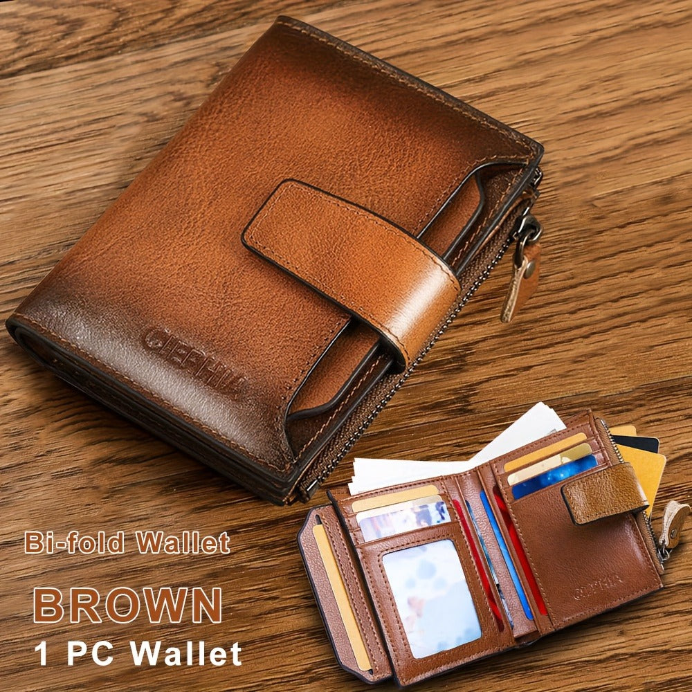 Men's Wallet – RFID Blocking, Card Slots Zipper Rfid Blocking | Bag Vero – detail view 2