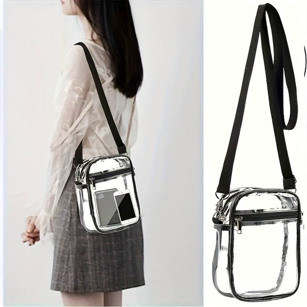 Crossbody Bag for Women – PVC, Clear, Transparent, for Travel | Bag Vero – detail view 4