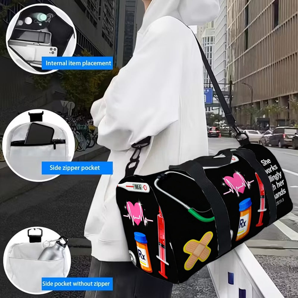 Carry On Luggage – Large Capacity, Adjustable Strap | Bag Vero – alternate view