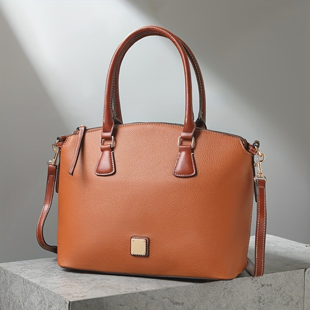 Crossbody Bag for Women – Textured Satchel Vintage Western Colorblock | Bag Vero – detail view 10
