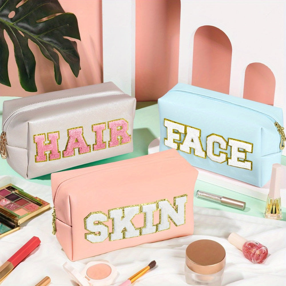 Travel Makeup Bag – 3-Piece, for Travel & Everyday Use | Bag Vero – detail view 2
