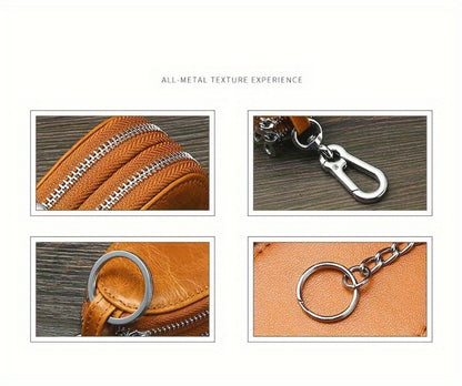 Men's Wallet – for Everyday Use, Car Key Fob Holder Leather | Bag Vero – detail view 16