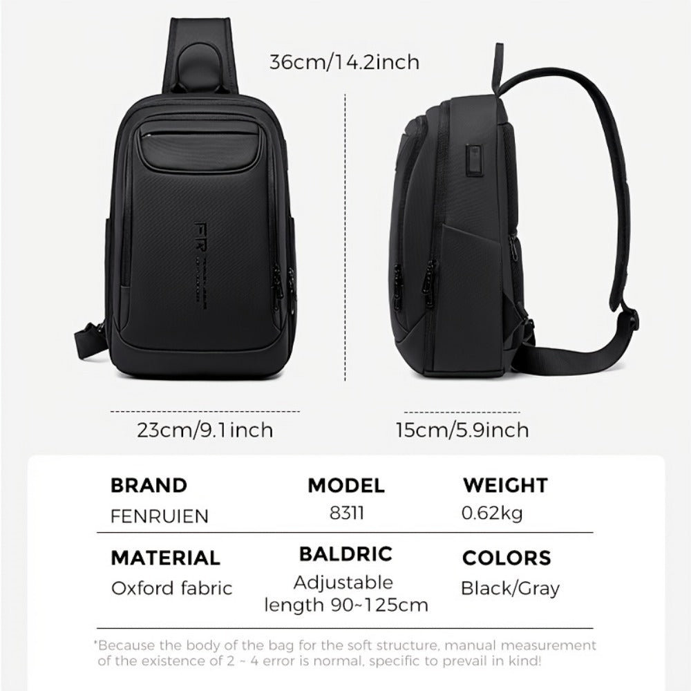 Sling Bag – 9.7 Inch, Compact, for Travel | Bag Vero – detail view 2