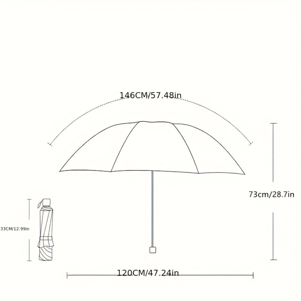 Large Windproof Waterproof Folding Umbrella, All-Weather +, Upgraded Reinforced Thick Steel Ribs, Suitable for Business Men And Women, Reinforced Umbrellas for Rainy And Sunny Days