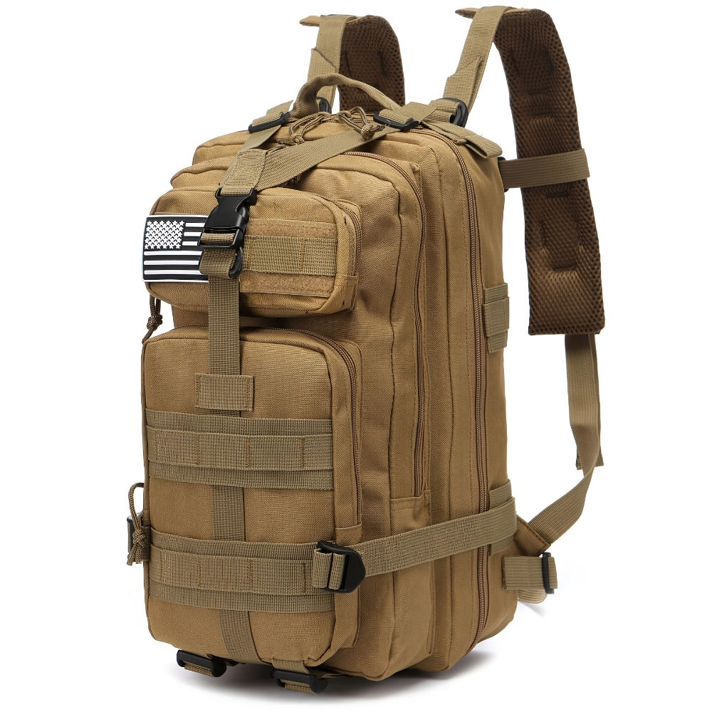 1pc Men's And Women's Hiking Backpack Travel Backpack, Backpack, Leisure Backpack, 15+uses (mountaineering, Hiking, Travel, School, Airport, Daily Carrying, Etc.) - Foldable And Compression Strap