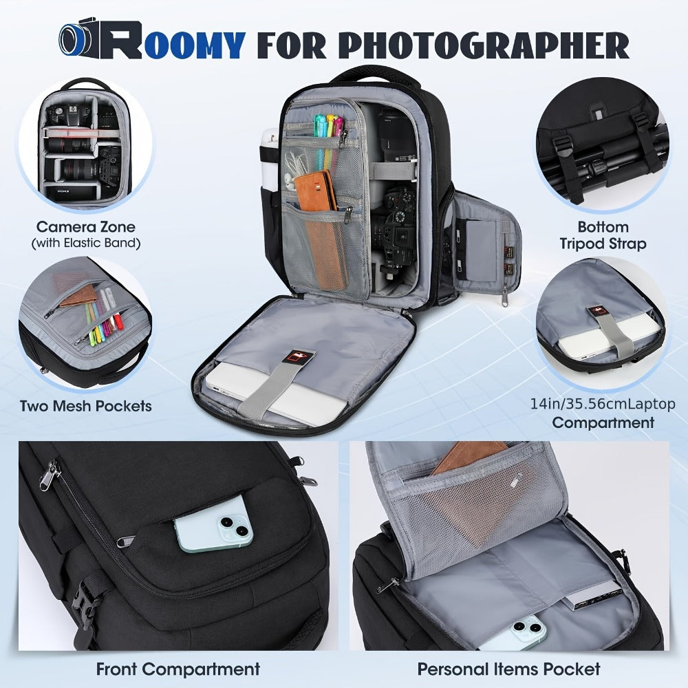 Laptop Bag – 15.6 Inch, for Travel & Work | Bag Vero – detail view 7