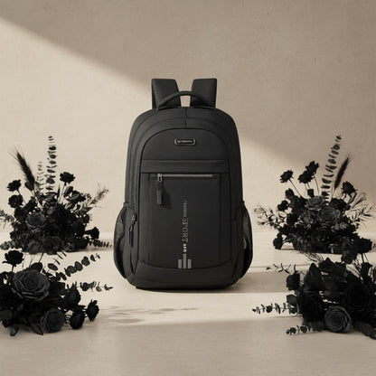 This Large-Capacity Travel Backpack Is Suitable for Both Men And Women. It Comes with a Plush Ball Pendant-Durable Nylon, Adjustable Shoulder Strap, Multiple Compartments, Business Backpack And Outdoor Hiking Backpack