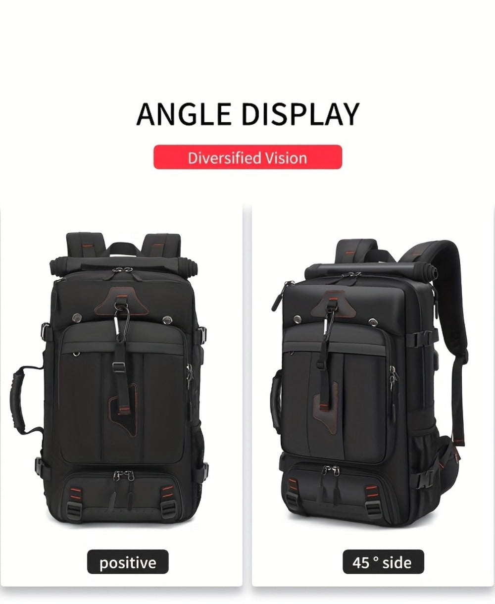 Laptop Backpack – 17 Inch, Convertible, Large Capacity, Expandable | Bag Vero – detail view 19