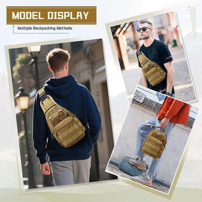 Sling Bag – for Work & Everyday Use, Tactical Chest Molle Edc Sling | Bag Vero – detail view 16