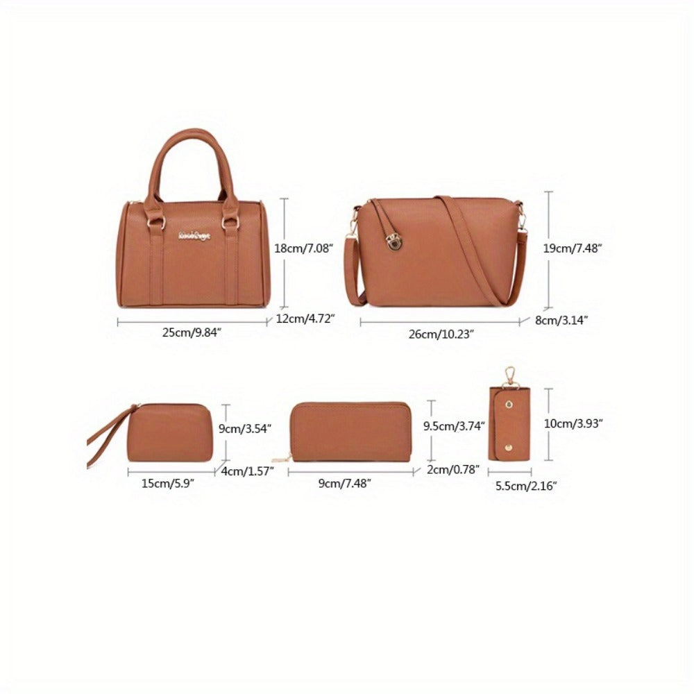 Crossbody Bag for Women – 6-Piece, Adjustable Strap, for Travel & Everyday Use | Bag Vero – detail view 19
