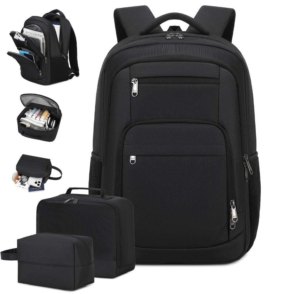 Laptop Backpack – 15 Inch, for Travel & Work | Bag Vero – detail view 16
