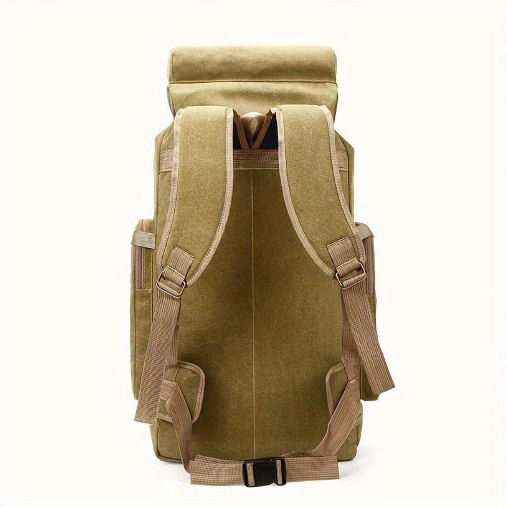 1pc 23.78gal Hiking Daypack Backpack Canvas Hydration Pack for Men And Women Climbing Outdoor Sport Large Capacity Sport Fitness Bag Gym Bag Halloween Black Friday Christmas Thanksgiving Gift