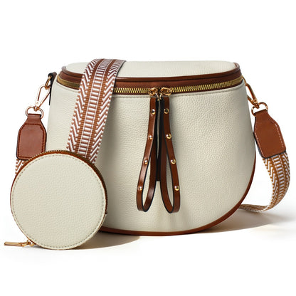 Multi-functional Women'S Crossbody Bag With Adjustable And Detachable Shoulder Strap - Plaid Bag, Stylish And Elegant Design, Suitable For Shopping, Travel, And Daily Use, A Convenient Travel Bag, Mother'S Day Gift