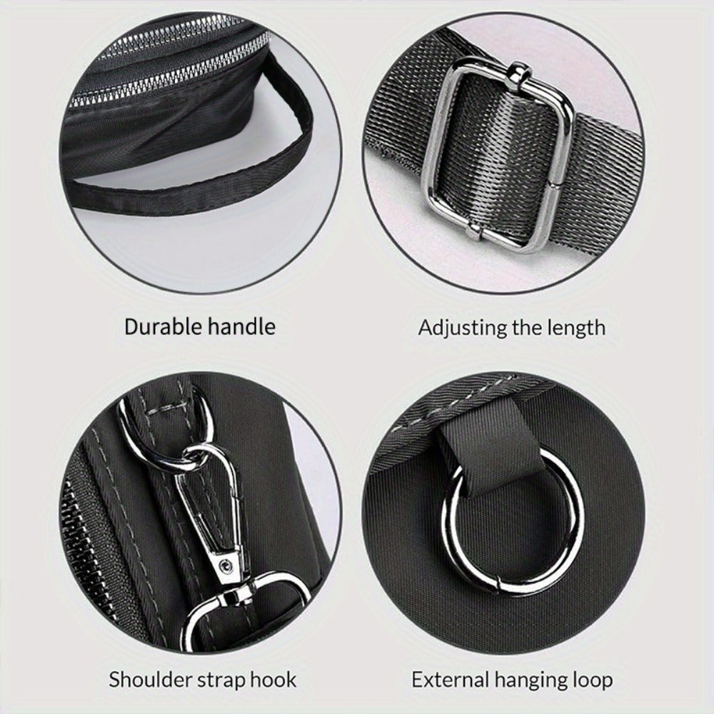 2D Flat Printing 1pc Butterfly Pattern Light Commuter Messenger Bag, Shoulder Messenger Bag, All-match Neutral Bag, Daily Bag, Handbag, Messenger Bag, the Pattern Position Will Be Biased, 2D Flat