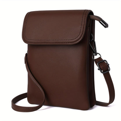 [Ideal Gift for Christmas] Small Crossbody Bag for - Versatile Phone Purse with Adjustable Strap, Magnetic Snap & 3 Compartments - Perfect for Travel, Outdoor & Everyday Use - Ideal Gift for Christmas, Dailygift for Friends, Mini Purse, for Teenager