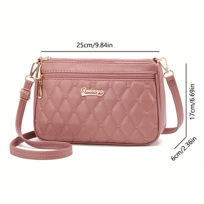 Crossbody Bag for Women – Large Capacity, Embroidered Solid Color Large Capacity | Bag Vero – detail view 6