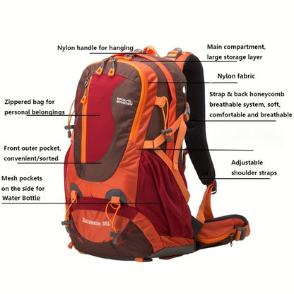 Backpack for Women – 35L, Lightweight, Large Capacity, for Travel | Bag Vero – detail view 6