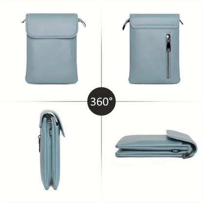 [Ideal Gift for Christmas] Small Crossbody Bag for - Versatile Phone Purse with Adjustable Strap, Magnetic Snap & 3 Compartments - Perfect for Travel, Outdoor & Everyday Use - Ideal Gift for Christmas, Dailygift for Friends, Mini Purse, for Teenager