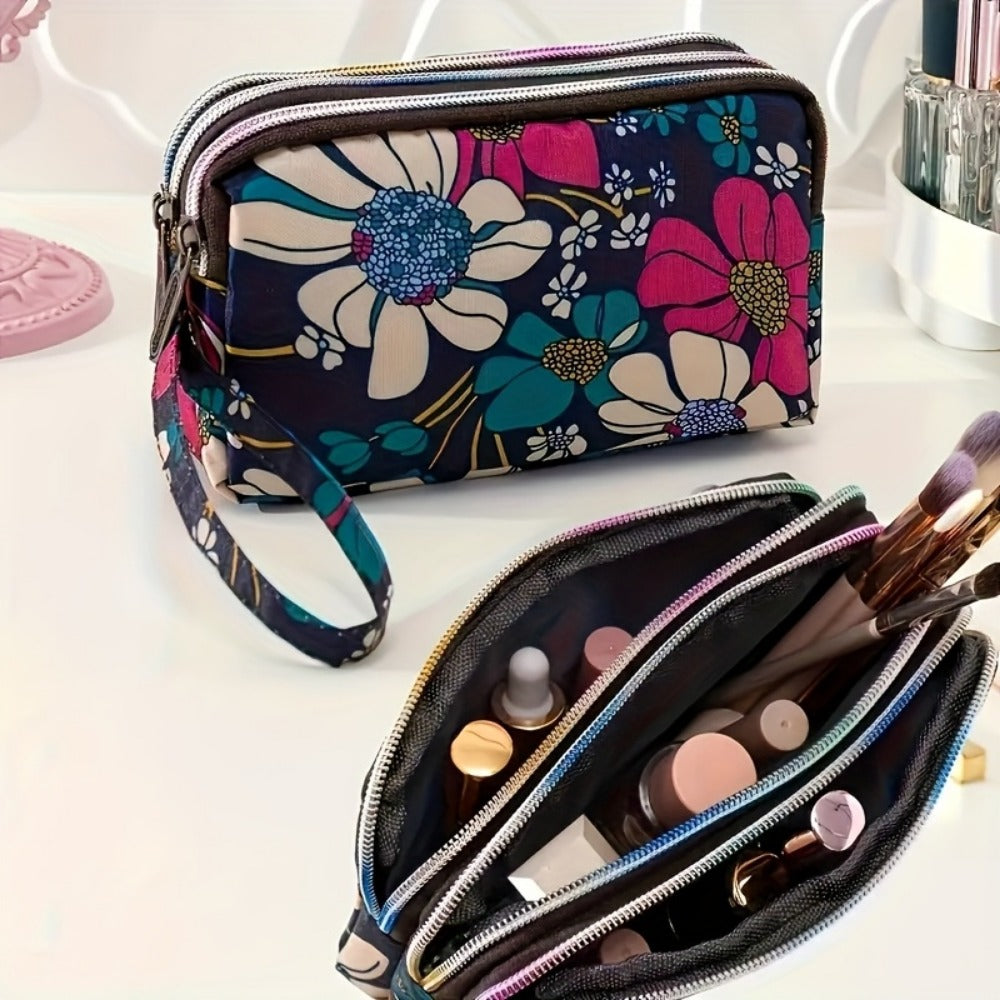 Women's Wallet – for Everyday Use, Floral Layer Zipper Multi Compartment | Bag Vero – alternate view
