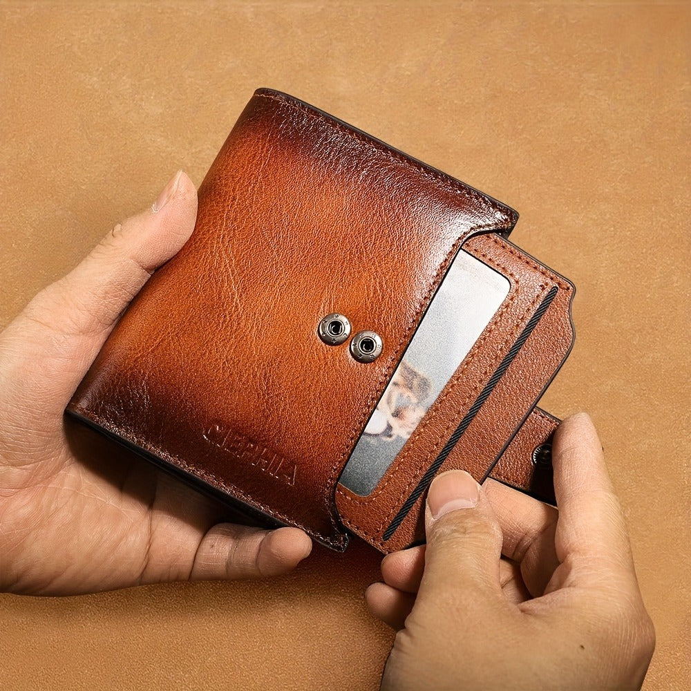 Men's Wallet – Genuine Leather, RFID Blocking | Bag Vero – detail view 3