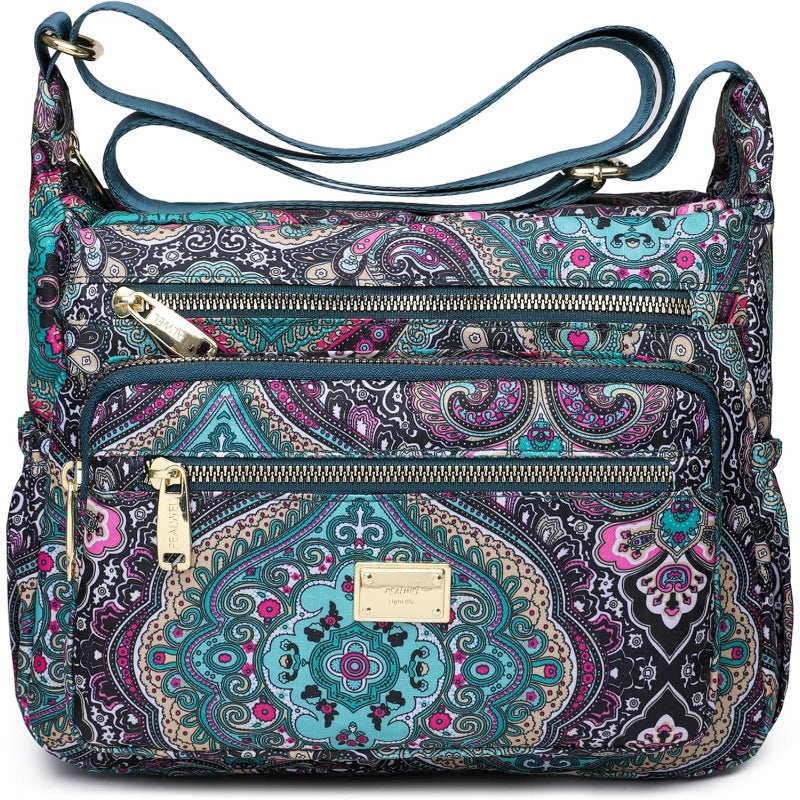 Women's Shoulder Bag Large Capacity Multi-Pocket Handbag Women's Cross-Back Tote Bag Top Handbag Handbag