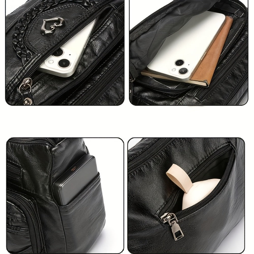 Crossbody Bag for Women – Multi-Pocket, Large Capacity, for Everyday Use | Bag Vero – detail view 11