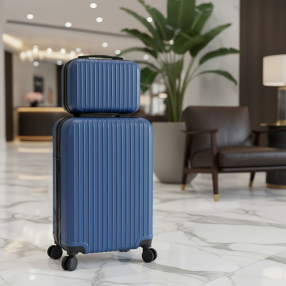 Trolley Suitcase, Travel Handbag, Makeup Bag, A Single 20in Suitcase, Men'S Luggage, Women'S Luggage, ABS Material Suitcase, Suitable For Business Travel, Personal Travel, Mixed Colors