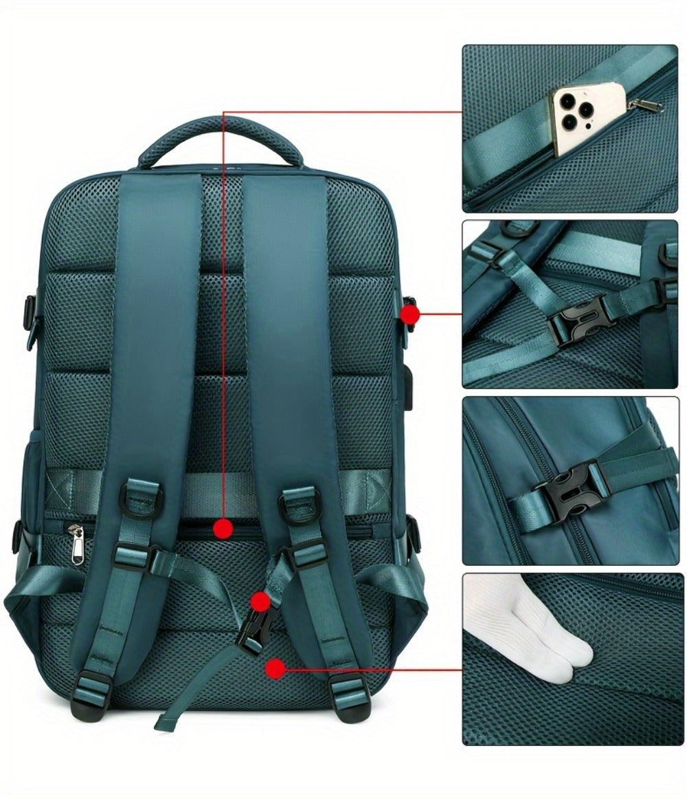 Laptop Backpack – Large Capacity, for Travel | Bag Vero – detail view 19