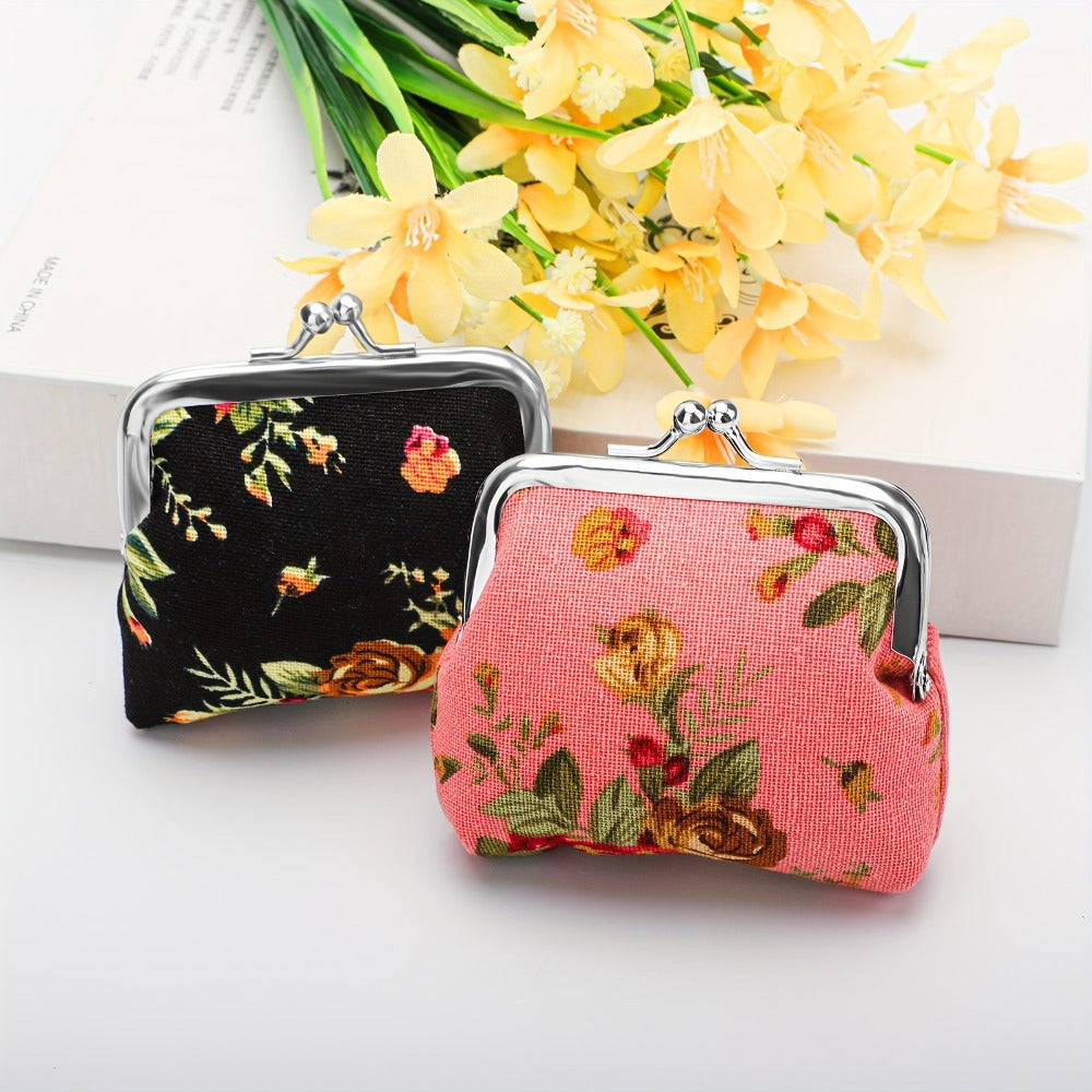Men's Wallet – Mini, Floral Coin Set Of Metal | Bag Vero – detail view 3