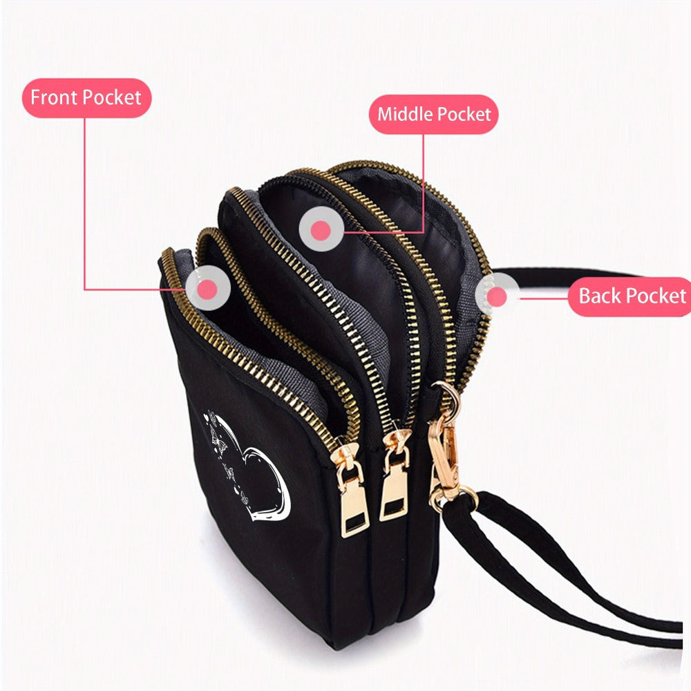 Crossbody Bag for Women – Nylon, Compact, Adjustable Strap, Lightweight | Bag Vero – detail view 7