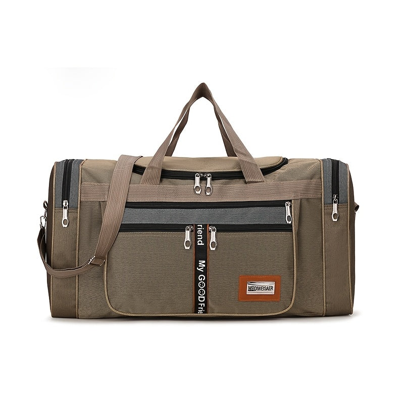 Large Capacity Foldable Portable Travel Bag Men's And Women's Long And Short Distance Travel Luggage Bag High Quality