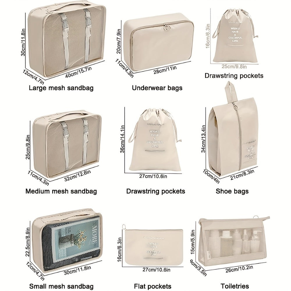 Travel Toiletry Bag – 9 Piece, for Travel | Bag Vero – detail view 5