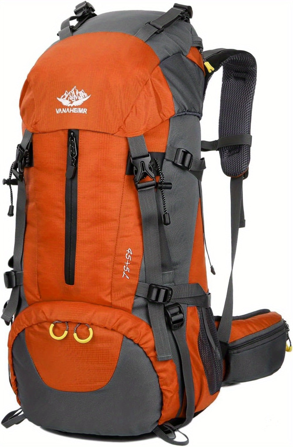 13.21gal Hiking Backpack Men Camping Backpack 11.89gal+1.32gal Lightweight Backpacking Backpack Travel Backpack