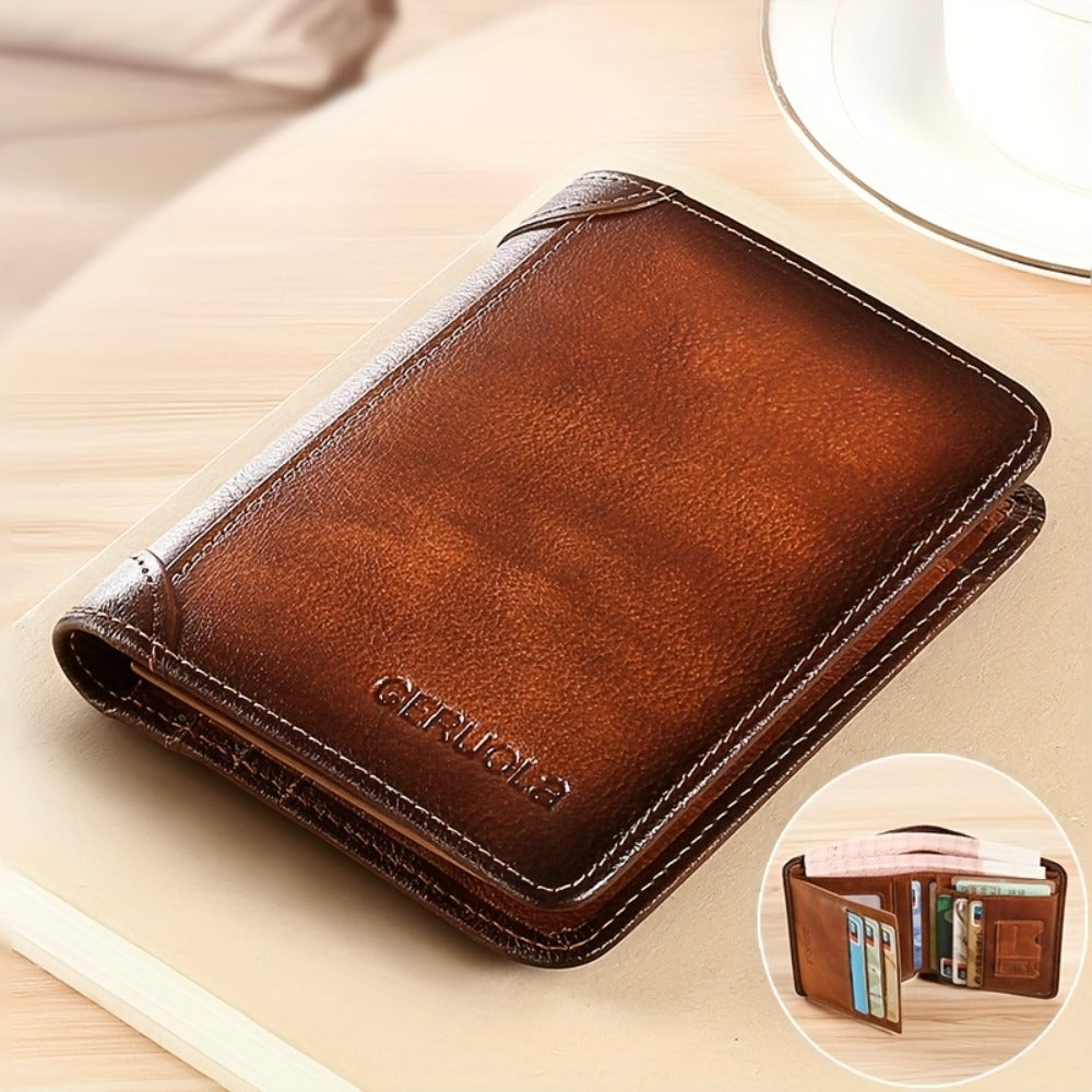 Men's Wallet – RFID Blocking, Short Trifold Money Clip Rfid | Bag Vero – detail view 8