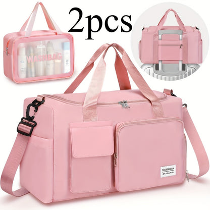 Gym Duffel Bag – 2PCS, Large Capacity, Lightweight, for Travel | Bag Vero – detail view 4