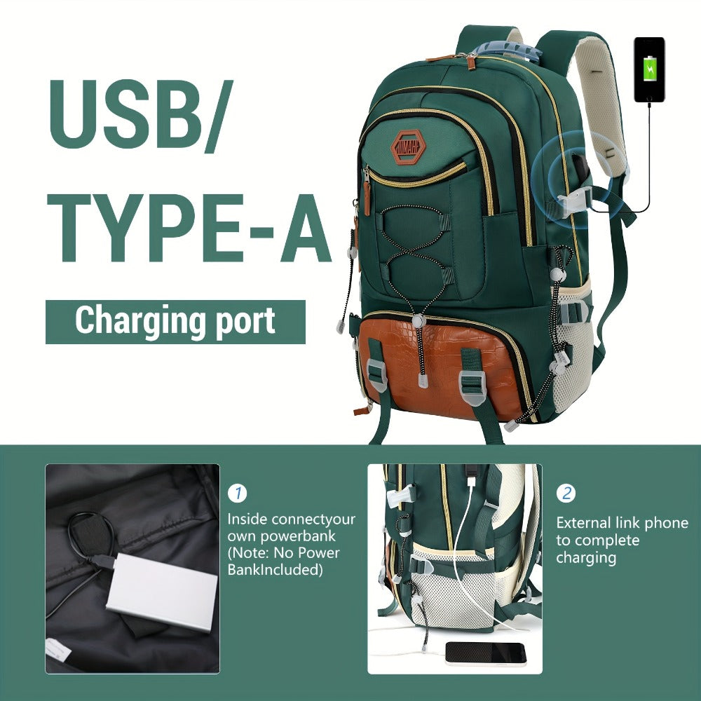 Travel Backpack – USB Charging, Large Capacity, for Travel & Work | Bag Vero – detail view 15