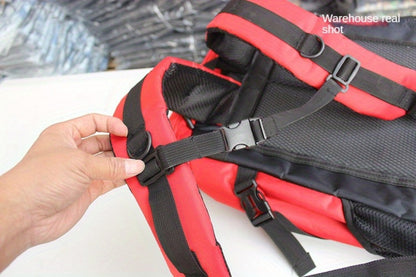Large Capacity Oxford Cloth Hiking Backpack, Breathable and Hiking Bag, Suitable for Outdoor Sports and Long-distance Travel