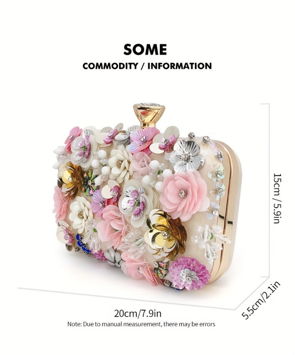 Women's Wallet – Floral Small Square Handheld Fairy | Bag Vero – detail view 15
