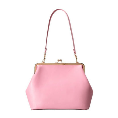 Luxury-inspired, Niche-design Large Clasp-closure Clutch Bag-spacious, Stylish, and Versatile. Metal-framed Evening Clutch-perfect for Birthdays and Holidays.