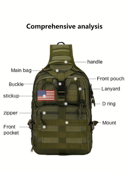 Backpack for Women – Adjustable Strap, Tactical Sling Gallon Single Hiking | Bag Vero – detail view 31