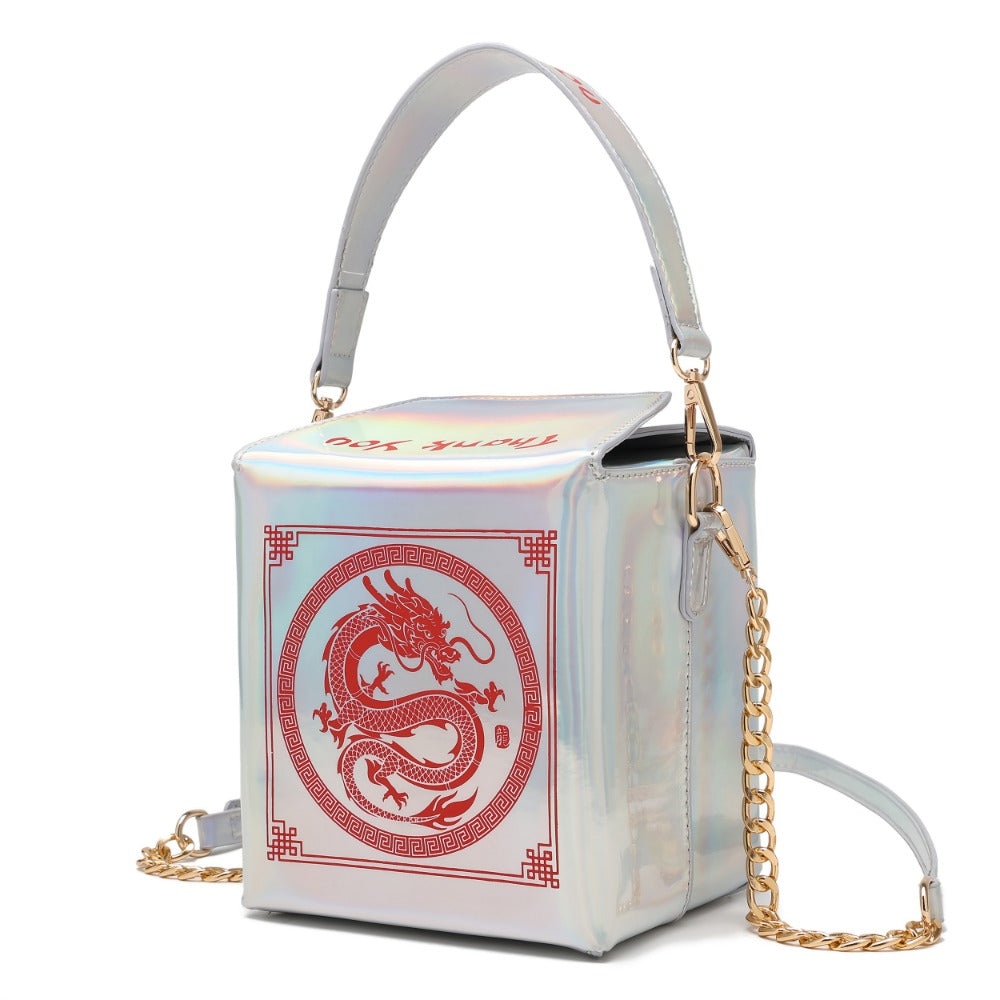 Crossbody Bag for Women – Dragon Pattern Novelty Messenger Removable | Bag Vero – detail view 30