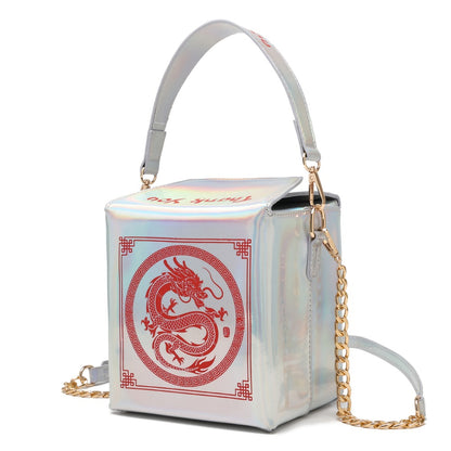 Crossbody Bag for Women – Dragon Pattern Novelty Messenger Removable | Bag Vero – detail view 30