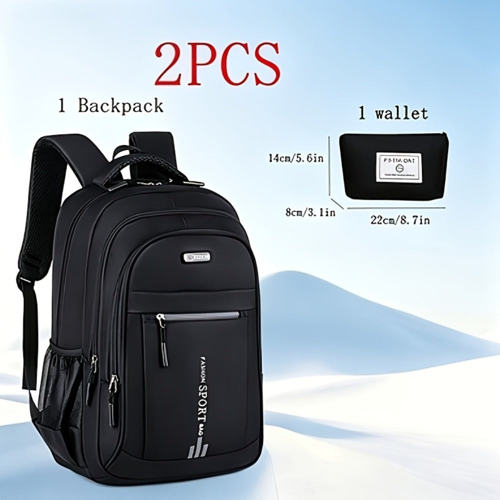 Laptop Backpack – 2 Pack, 4 Colors, Large Capacity, for Travel & School | Bag Vero – detail view 16