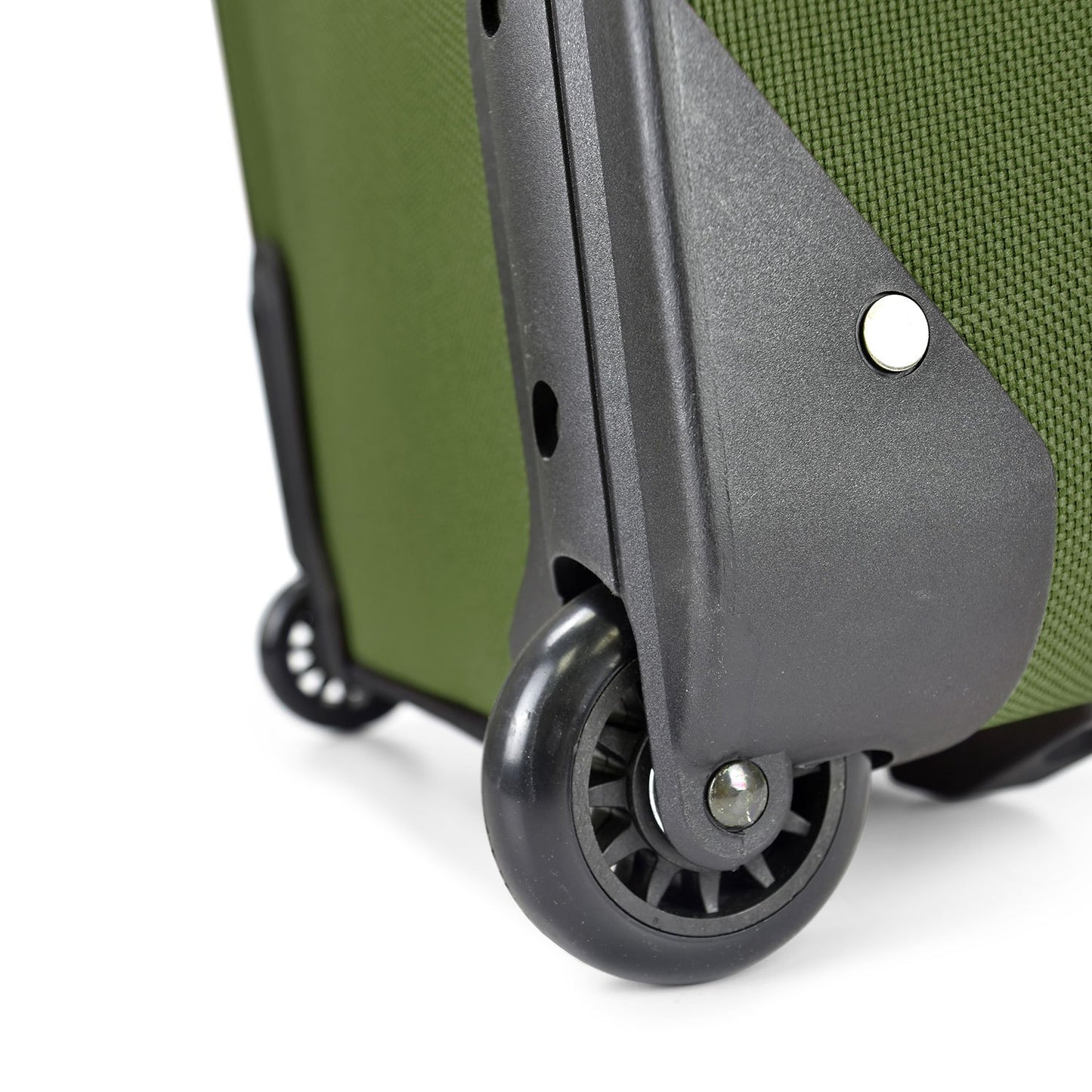 U.S Traveler Rio 2-Pcs Polyester Carry-onSuitcase w/ Tote | Soft Shell Lightweight, Softside Expandable & 360° Dual Spinner Wheels | Airline Approved 21" + 10" | Matching Color, Black, Blue, Green, Teal, Purple, Red, Yellow, Pink, Camo, Gray - Travel Lugg