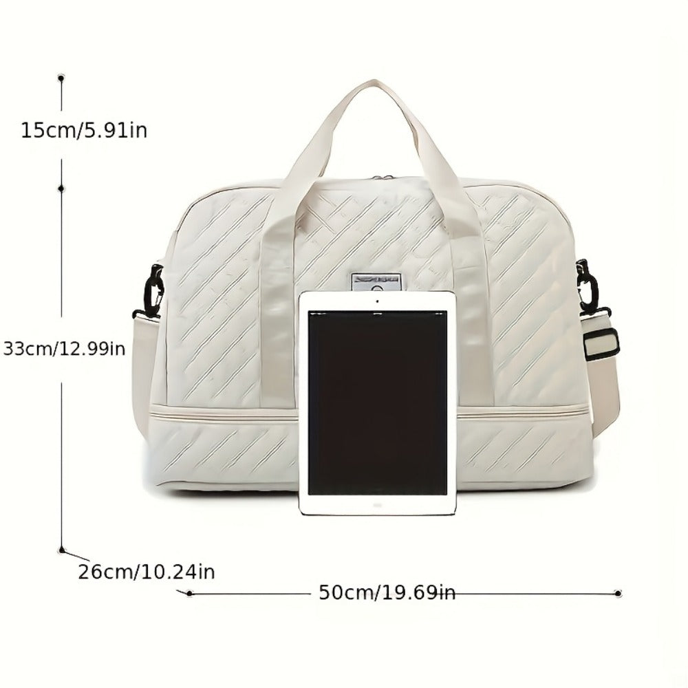 Gym Duffel Bag – 15 Colors, Nylon, Large Capacity, for Travel | Bag Vero – detail view 16